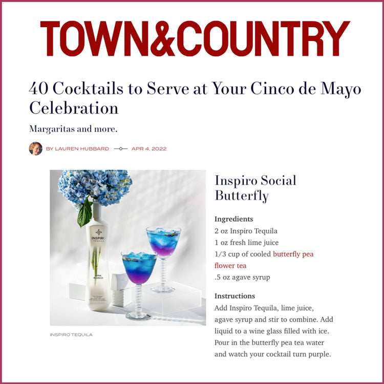 Inspiro in Town & Country Magazine